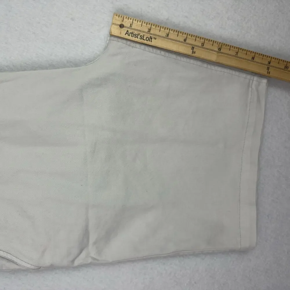 Madewell Shorts Mens 36 Beige Chino Classic Fit Cotton Blend Casual NWT